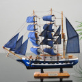 juguetes barcos de madera arte de madera decoración del barco